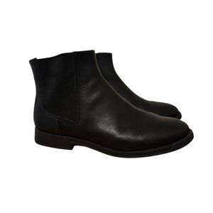 Camper Black Leather Ankle Boots 7
